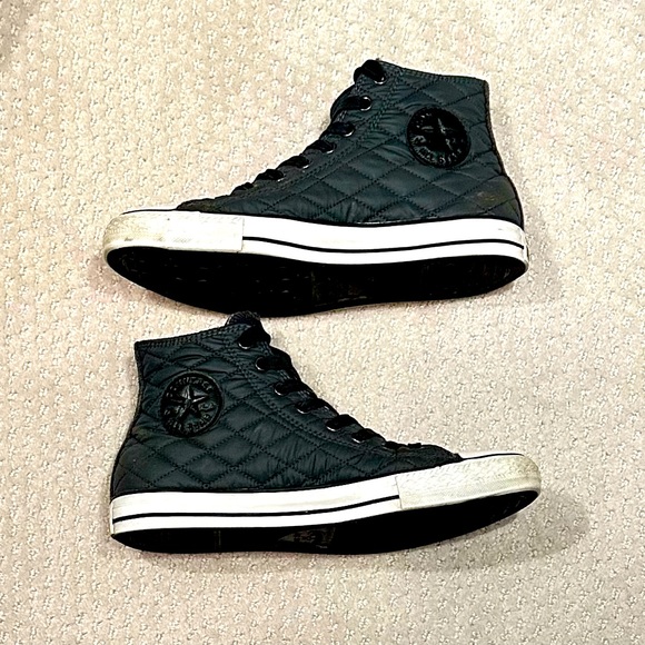 Converse Chuck Taylor All Star Hi ‘Quilted’ - Men’s size 9 - Picture 1 of 7